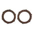 Kupplungslam.,Kupplungsscheiben Ilo MG125E,2 Stk (13151)